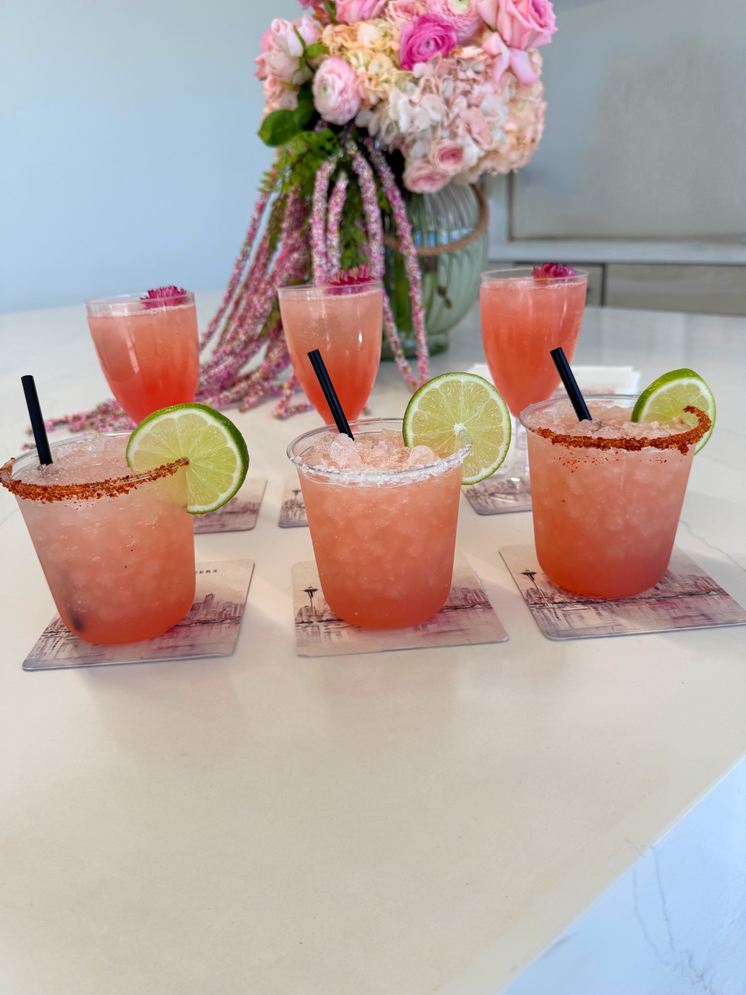 Valley Bloom Bar signature cocktails